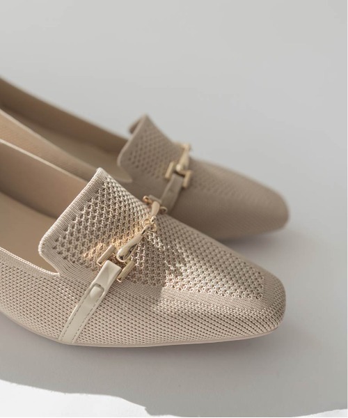 RANDA（ランダ）の「【SUSTAINABLE】ビットデザインニットシューズ（その他シューズ・レディース・ブラック/ベージュ/グレー・LL/L/M/S）」の19枚目の写真