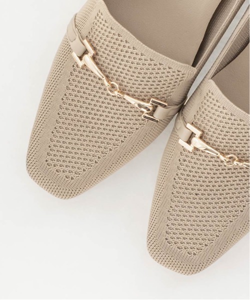RANDA（ランダ）の「【SUSTAINABLE】ビットデザインニットシューズ（その他シューズ・レディース・ブラック/ベージュ/グレー・LL/L/M/S）」の6枚目の写真