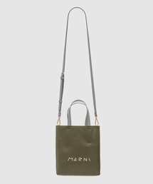 マルニ ショルダーバッグ - カーキ レザー マルニ MARNI マルニ MARNI ショルダーバッグ レディース バック