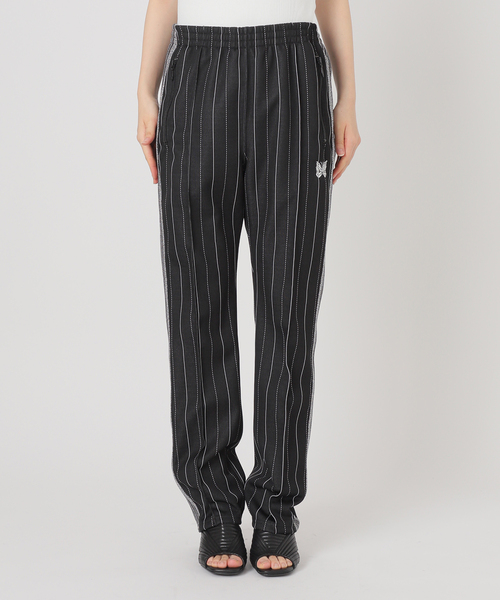 Needles ブラック ストライプ パンツ 新品タグ付き Needles（ニードルス）の「【NEEDLES/ニードルズ】別注 NARROW