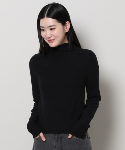 3.3 Field Trip (3.3フィールドトリップ)の「3.3 Field Trip/ハーフネックT 2996078(Tシャツ/カットソー・レディース・グレー/ブラック/アイボリー・FREE)」の9枚目の写真