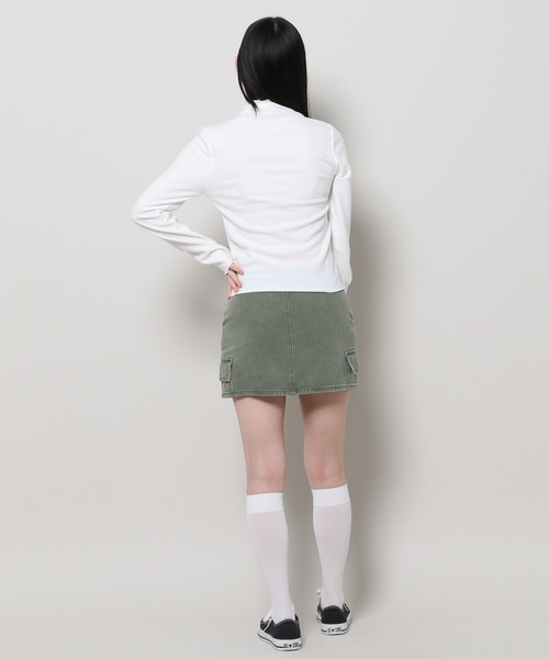 3.3 Field Trip (3.3フィールドトリップ)の「3.3 Field Trip/ハーフネックT 2996078(Tシャツ/カットソー・レディース・グレー/ブラック/アイボリー・FREE)」の13枚目の写真