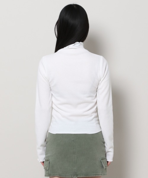 3.3 Field Trip (3.3フィールドトリップ)の「3.3 Field Trip/ハーフネックT 2996078(Tシャツ/カットソー・レディース・グレー/ブラック/アイボリー・FREE)」の18枚目の写真