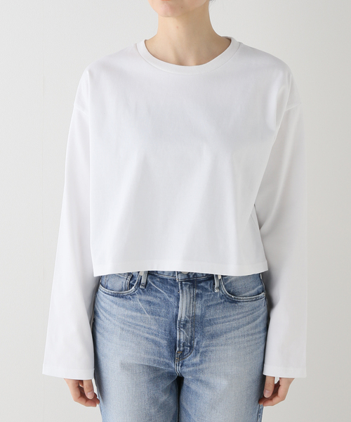 Deuxieme Classeクロップド ロングスリーブ Tシャツ／２枚 Deuxieme Classe（ドゥーズィエムクラス）の「追加 クロップド