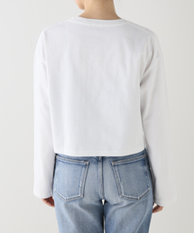 ドゥーズィエムクラス　クロップド ロングスリーブ Tシャツ Deuxieme Classe（ドゥーズィエムクラス）の「追加 クロップド