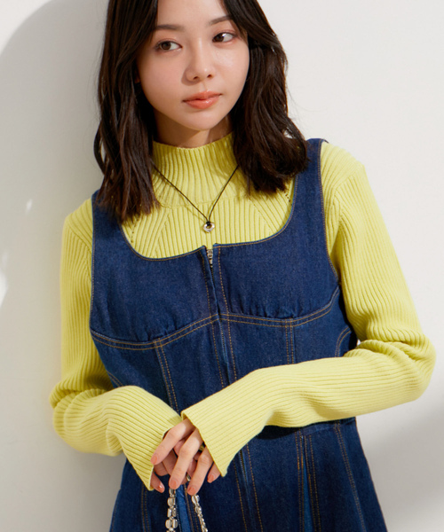 VIS（ビス）の「ハートコードネックレス（ネックレス・レディース・シルバー/ゴールド・FREE）」の6枚目の写真