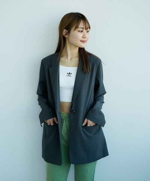 adidas（アディダス）の「【adidas/ アディダス】3 S CROP TOP IU2405（キャミソール・レディース・ブラック/ホワイト・X-SMALL）」の6枚目の写真