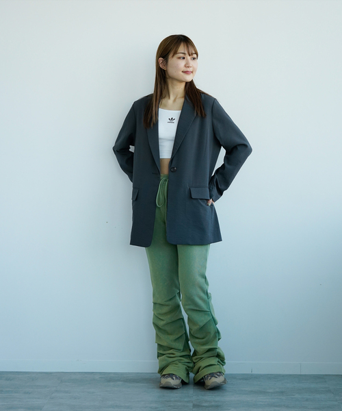 adidas（アディダス）の「【adidas/ アディダス】3 S CROP TOP IU2405（キャミソール・レディース・ブラック/ホワイト・X-SMALL）」の7枚目の写真
