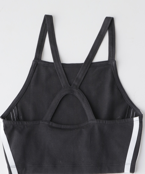 adidas（アディダス）の「【adidas/ アディダス】3 S CROP TOP IU2405（キャミソール・レディース・ブラック/ホワイト・X-SMALL）」の11枚目の写真