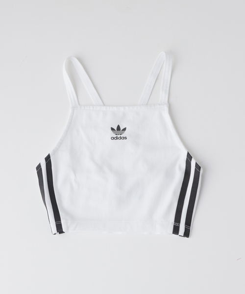 adidas（アディダス）の「【adidas/ アディダス】3 S CROP TOP IU2405（キャミソール・レディース・ブラック/ホワイト・X-SMALL）」の17枚目の写真