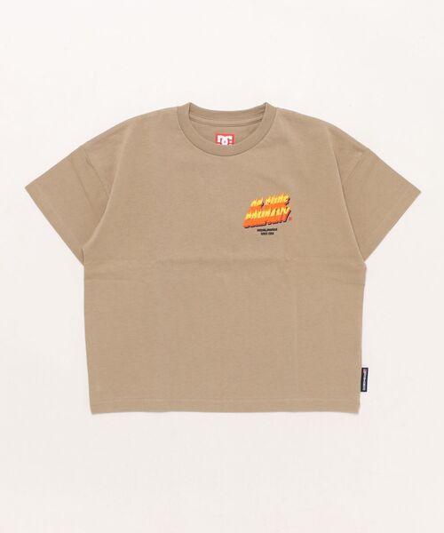 DC SHOES(ディーシーシューズ)の「24 KD BURNER SS/DCバックプリント半袖Tシャツ(Tシャツ/カットソー・キッズ・ホワイト/ブラック/ベージュ・130/120/160/150/140)」の3枚目の写真