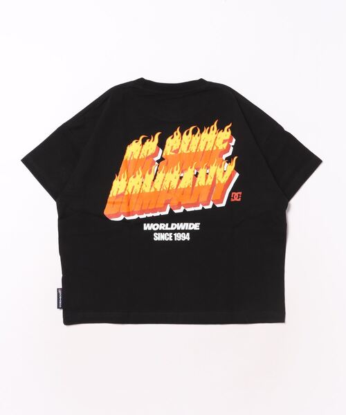 DC SHOES(ディーシーシューズ)の「24 KD BURNER SS/DCバックプリント半袖Tシャツ(Tシャツ/カットソー・キッズ・ホワイト/ブラック/ベージュ・130/120/160/150/140)」の8枚目の写真
