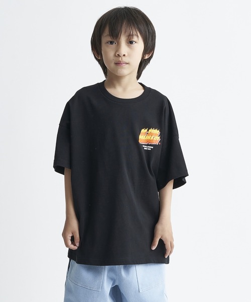DC SHOES(ディーシーシューズ)の「24 KD BURNER SS/DCバックプリント半袖Tシャツ(Tシャツ/カットソー・キッズ・ホワイト/ブラック/ベージュ・130/120/160/150/140)」の6枚目の写真