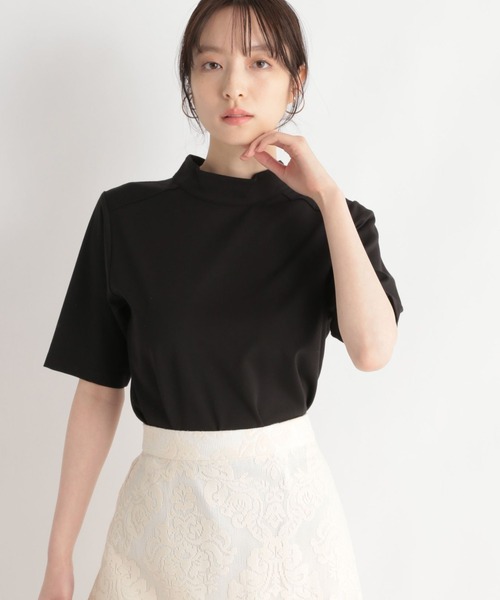 Andemiu（アンデミュウ）の「2WAYスタンドカット110500（Tシャツ/カットソー・レディース・ホワイト/ブラック/ブルー・FREE）」の5枚目の写真