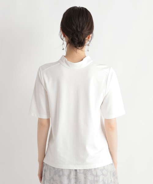 Andemiu（アンデミュウ）の「2WAYスタンドカット110500（Tシャツ/カットソー・レディース・ホワイト/ブラック/ブルー・FREE）」の11枚目の写真