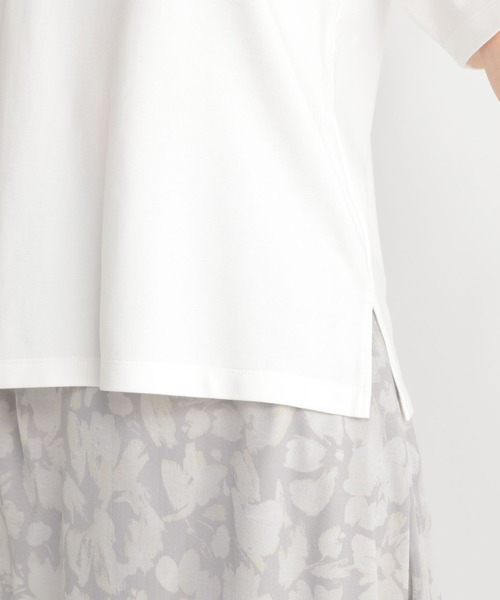 Andemiu（アンデミュウ）の「2WAYスタンドカット110500（Tシャツ/カットソー・レディース・ホワイト/ブラック/ブルー・FREE）」の15枚目の写真