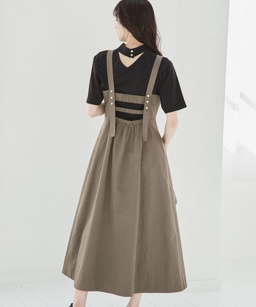 Andemiu（アンデミュウ）の「2WAYスタンドカット110500（Tシャツ/カットソー・レディース・ホワイト/ブラック/ブルー・FREE）」の22枚目の写真