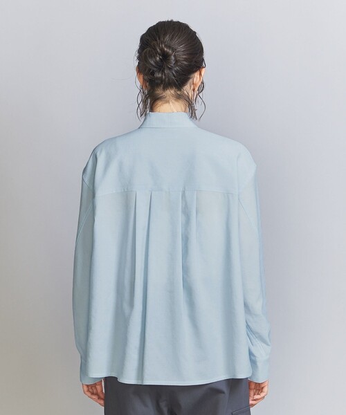 BEAUTY&YOUTH UNITED ARROWS（ビューティーアンドユースユナイテッドアローズ）の「バックタック シャツ（シャツ/ブラウス・レディース・ライトブルー/ライム/ナチュラル・FREE）」の6枚目の写真