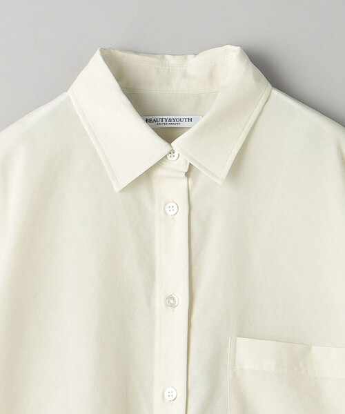 BEAUTY&YOUTH UNITED ARROWS（ビューティーアンドユースユナイテッドアローズ）の「バックタック シャツ（シャツ/ブラウス・レディース・ライトブルー/ライム/ナチュラル・FREE）」の22枚目の写真