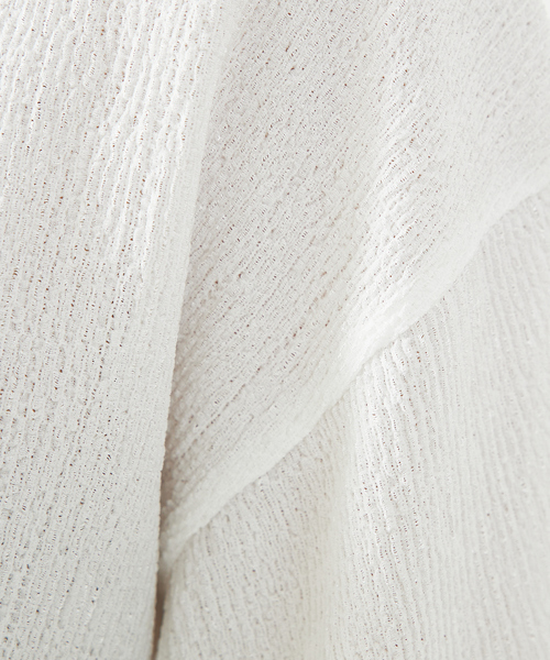 abahouse mavie（アバハウスマヴィ）の「楊柳半袖Tシャツ（Tシャツ/カットソー・レディース・ホワイト/ブラック/セージグリーン・フリー）」の8枚目の写真