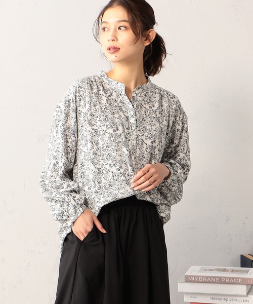 FOUND GOOD(ファウンドグッド)の「サラサラスキッパーブラウス(シャツ/ブラウス・レディース・イエロー系/グレー系1/ブラック/グレー系/ホワイト系5・LARGE/MEDIUM/SMALL)」の14枚目の写真