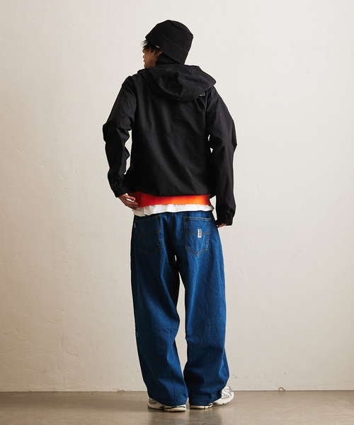 417 EDIFICE(フォーワンセブンエディフィス)の「アンチピリング シルキーニットTEE(ニット/セーター・メンズ・ベージュ/ネイビー/オレンジ/グレー/ブルー・SMALL/MEDIUM/LARGE)」の13枚目の写真