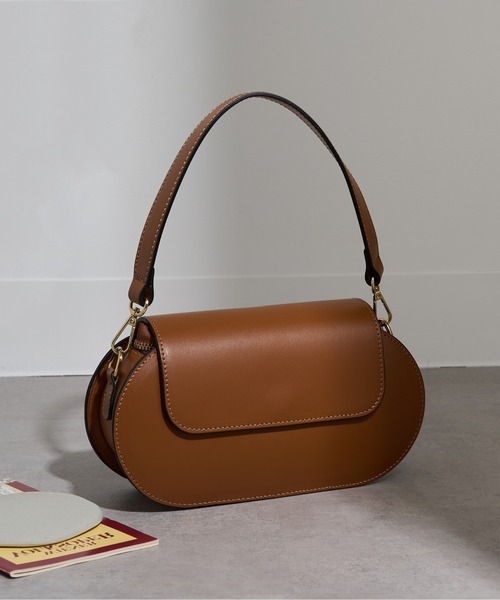 AULENTTI オウレンティ 2WAY ショルダーバッグ DESERTO イエロー AULENTTI オウレンティ 2WAY ショルダーバッグ DESERTO イエロー