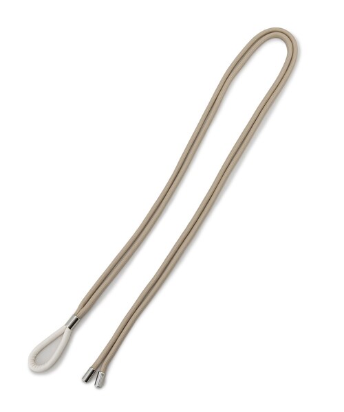 GALLEST（ギャレスト）の「◆ワイドコードベルト（ベルト・レディース・ブラック/ベージュ・00）」の5枚目の写真