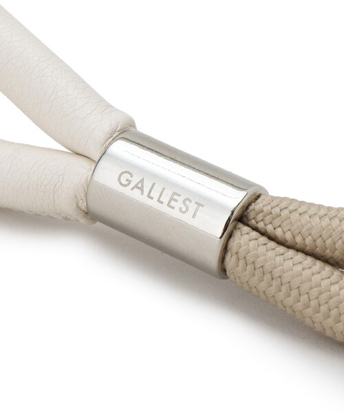 GALLEST（ギャレスト）の「◆ワイドコードベルト（ベルト・レディース・ブラック/ベージュ・00）」の8枚目の写真