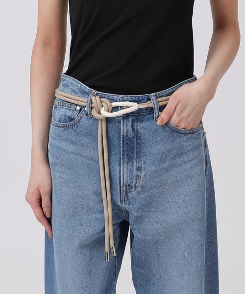 GALLEST（ギャレスト）の「◆ワイドコードベルト（ベルト・レディース・ブラック/ベージュ・00）」の10枚目の写真