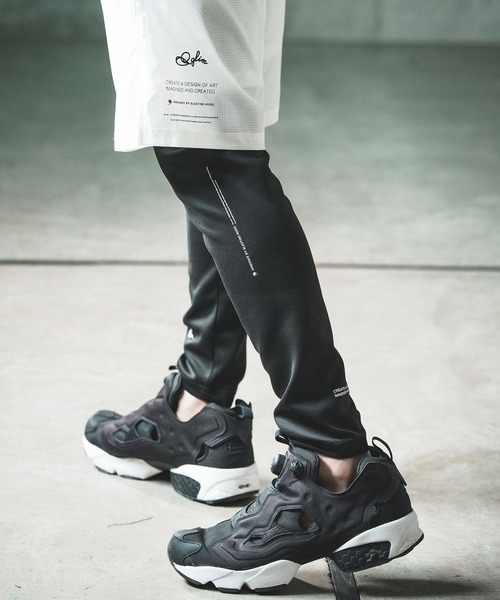 GLIMCLAP（グリムクラップ）の「mp12256- Logo design leggings レギンス（その他パンツ・メンズ・ブラック・L/M/S）」の2枚目の写真