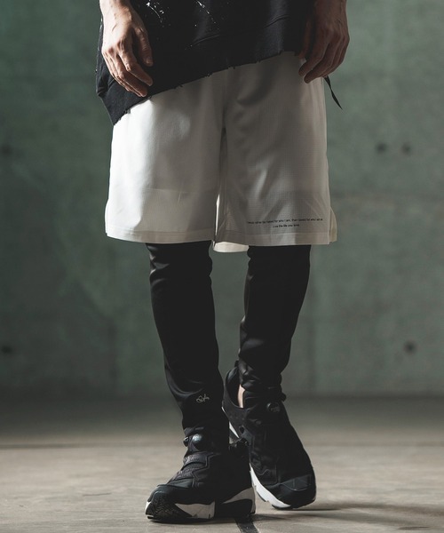 GLIMCLAP（グリムクラップ）の「mp12256- Logo design leggings レギンス（その他パンツ・メンズ・ブラック・L/M/S）」の3枚目の写真