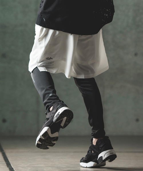 GLIMCLAP（グリムクラップ）の「mp12256- Logo design leggings レギンス（その他パンツ・メンズ・ブラック・L/M/S）」の5枚目の写真