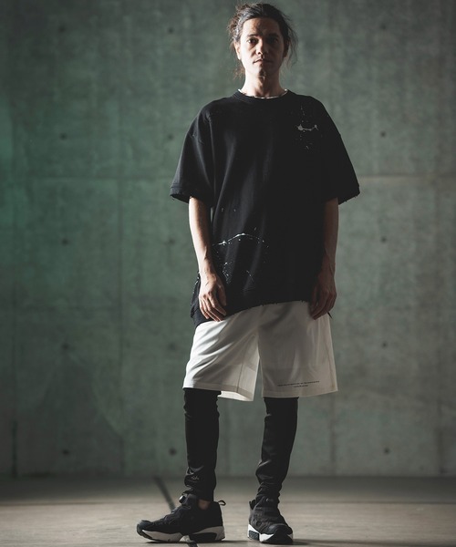 GLIMCLAP（グリムクラップ）の「mp12256- Logo design leggings レギンス（その他パンツ・メンズ・ブラック・L/M/S）」の7枚目の写真