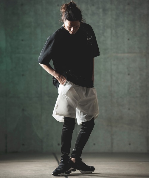 GLIMCLAP（グリムクラップ）の「mp12256- Logo design leggings レギンス（その他パンツ・メンズ・ブラック・L/M/S）」の8枚目の写真