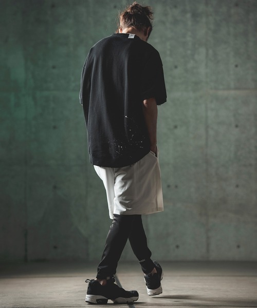GLIMCLAP（グリムクラップ）の「mp12256- Logo design leggings レギンス（その他パンツ・メンズ・ブラック・L/M/S）」の9枚目の写真
