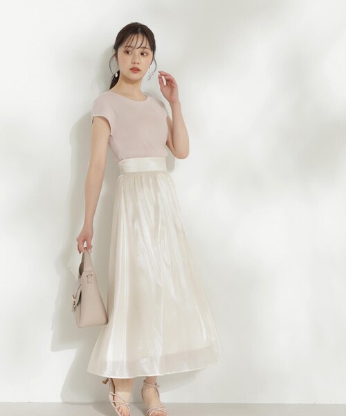 PROPORTION BODY DRESSING(プロポーションボディドレッシング)の「ボートネックリブニット / 1214170505(ニット/セーター・レディース・ベージュ/レッド/ブルー/ブラック・FREE)」の18枚目の写真