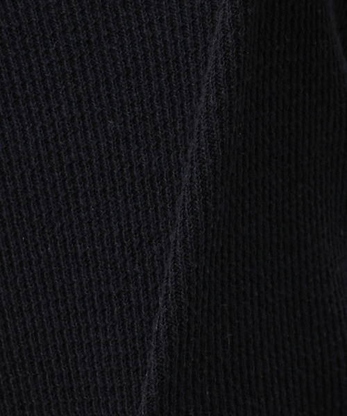 Healthknit(ヘルスニット)の「Healthknit / ヘルスニット ヘンリーネック ニットソー(ニット/セーター・メンズ・ブラック/アイボリー・SMALL/MEDIUM)」の15枚目の写真