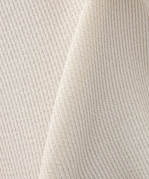 Healthknit(ヘルスニット)の「Healthknit / ヘルスニット ヘンリーネック ニットソー(ニット/セーター・メンズ・ブラック/アイボリー・SMALL/MEDIUM)」の16枚目の写真