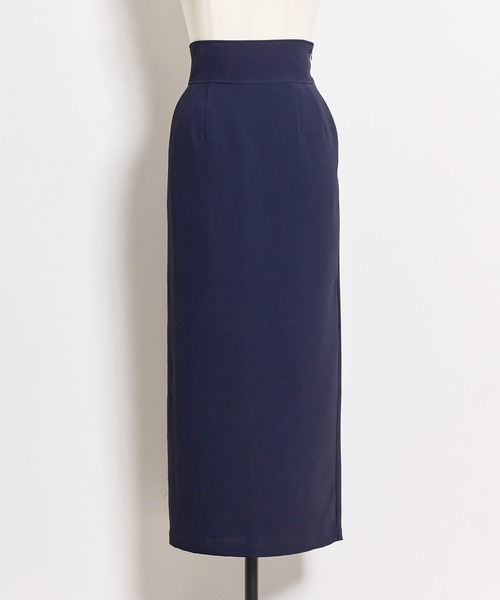 ꕤ BEIGE ・CINDY ꕤタイトスカート (ネイビー) NOELA（ノエラ）の「コクーンタイトスカート（スカート）」 - WEAR