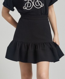 rienda | ミニマーメイドフリルスカート マーメイドスカート(スカート)