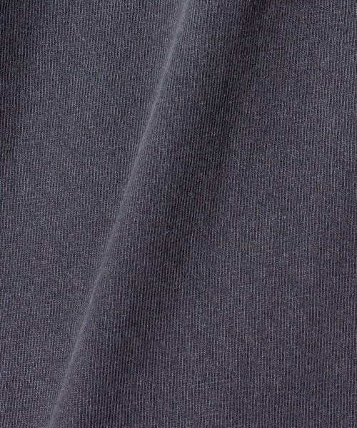 GLOSTER（グロスター）の「【GLOSTER/グロスター】フレンチブルドッグ刺繍 ピグメントTシャツ ワンポイント（Tシャツ/カットソー・メンズ・ネイビー/グレイッシュベージュ/ベージュ/チャコールグレー・S/XL/L/M）」の8枚目の写真