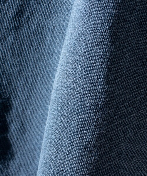 GLOSTER（グロスター）の「【GLOSTER/グロスター】フレンチブルドッグ刺繍 ピグメントTシャツ ワンポイント（Tシャツ/カットソー・メンズ・ネイビー/グレイッシュベージュ/ベージュ/チャコールグレー・S/XL/L/M）」の18枚目の写真