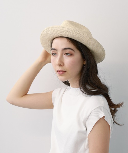 Ecua-Andino(エクアアンディーノ)の「【Ecua-Andino】パナマハット HAT(ハット・レディース・ブラック/ナチュラル・FREE)」の18枚目の写真