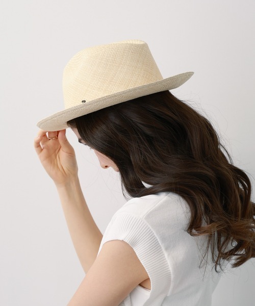 Ecua-Andino(エクアアンディーノ)の「【Ecua-Andino】パナマハット HAT(ハット・レディース・ブラック/ナチュラル・FREE)」の19枚目の写真