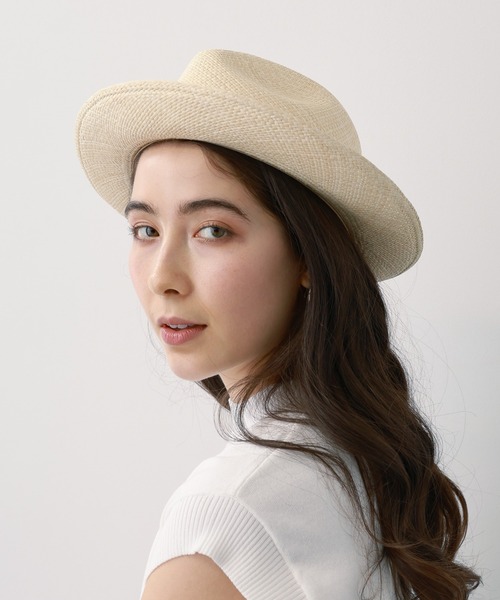 Ecua-Andino(エクアアンディーノ)の「【Ecua-Andino】パナマハット HAT(ハット・レディース・ブラック/ナチュラル・FREE)」の20枚目の写真