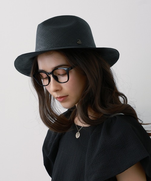 Ecua-Andino(エクアアンディーノ)の「【Ecua-Andino】パナマハット HAT(ハット・レディース・ブラック/ナチュラル・FREE)」の22枚目の写真