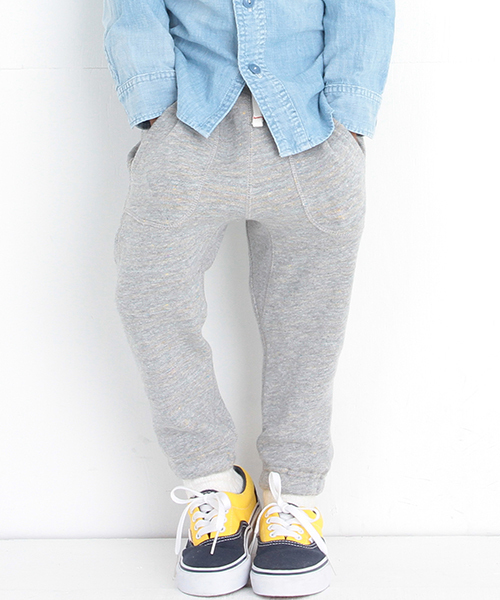 B:MING by BEAMS（ビーミングバイビームス）の「ビーミング by ビームス / 裏ボーダー スウェットパンツ（その他パンツ・キッズ・グレー/ピンク/ネイビー・140/100/120/150/110/130/80/90）」の2枚目の写真