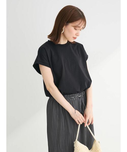 Green　Parks（グリーンパークス）の「プリーツドッキングフレンチワンピース（ワンピース・レディース・カーキ/グレイッシュベージュ/ダークグレー・FREE）」の11枚目の写真