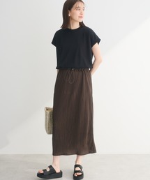 Green　Parks | プリーツドッキングフレンチワンピース(ワンピース)